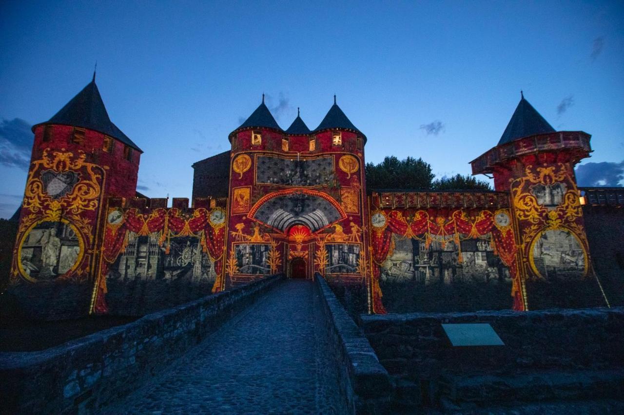 Tout Confort ! Calme, Climatisation, Vue Degagee, Ville ,Parking Gratuit, Ascenseur, Wifi Carcassonne Luaran gambar